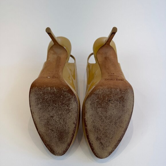 Jimmy Choo Patent Leather Slingbacks, EU 41 - Picture 9 of 16